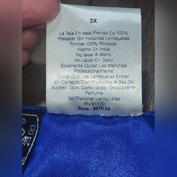 Jean by Joseph Le Bon Sequin Bead Vest Sz XXL 80s Style USA Flag American Stars - Picture 9 of 13